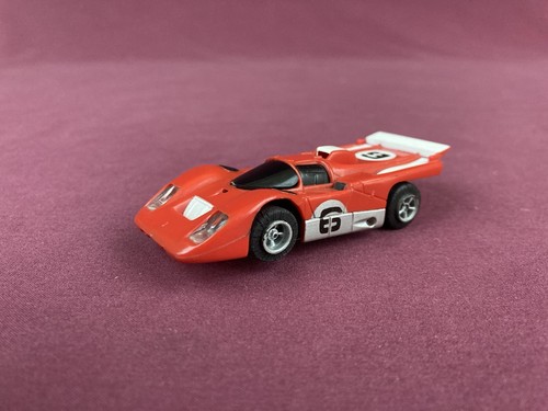 Vintage Aurora AFX HO Scale Ferrari 512M #6 Slot Car Red | eBay