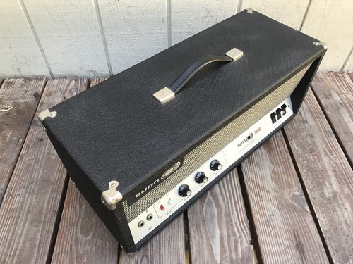 SUPER CLEAN Vintage Sunn 200S Tube Guitar Amp w/ Cover Amplifier Head
