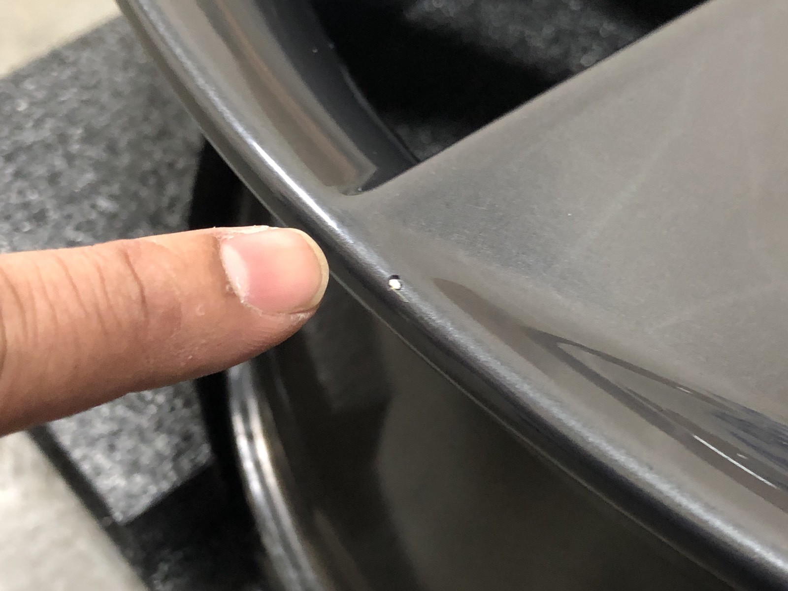 Wheel Touch Up Paint For Tesla Sonic Carbon 21 19 Gray Touchup Model S