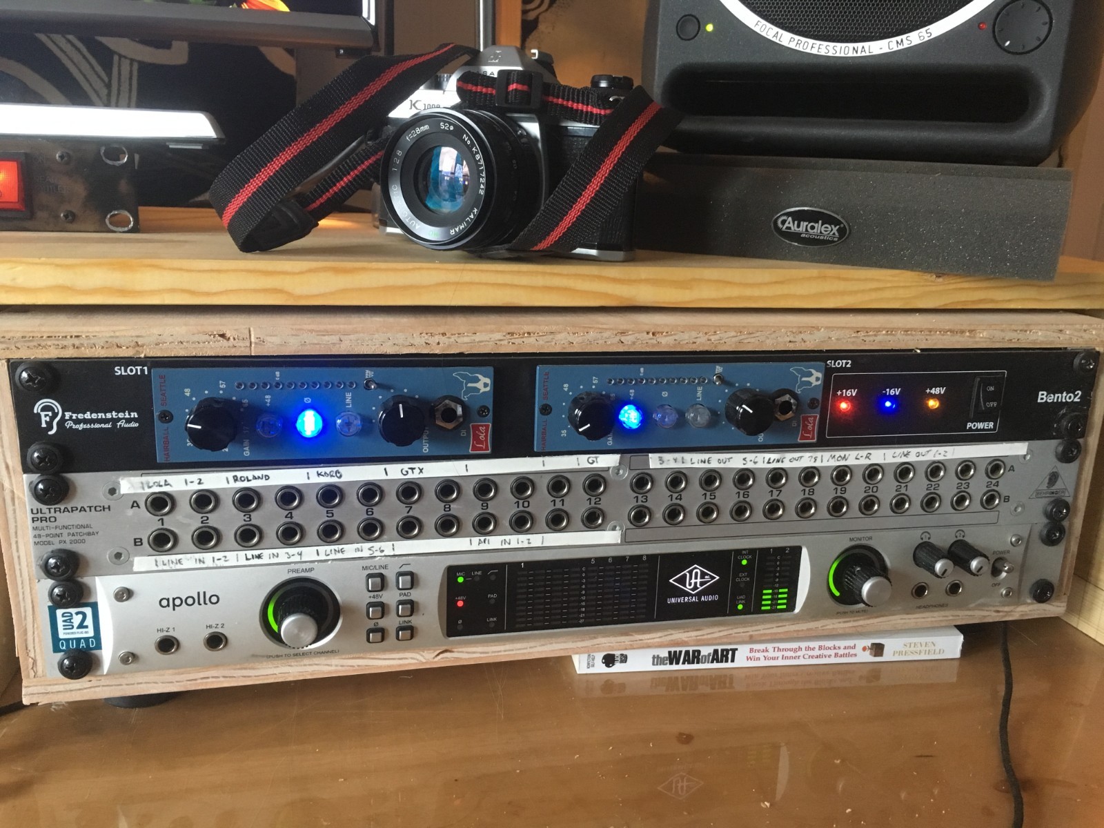 HAIRBALL LOLA 500 series class A preamplifier w/ BA512 opamps FREE SHIPPING