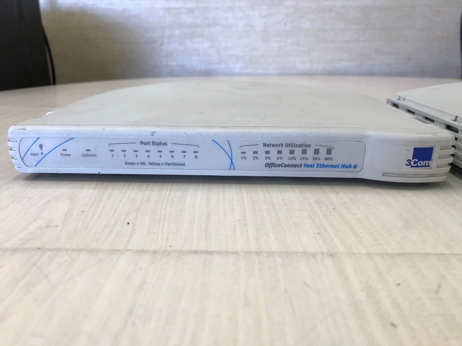 3Com OfficeConnect Ethernet Hub 8 + 3Com OfficeConnect Fast Ethernet Hub 8