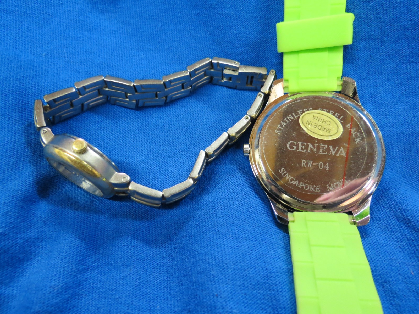 2 Women's Watches for one price, new batteries installed