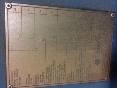 2008 Birlik Makina HSMD 3 (Double Pinch) Bending Rolls