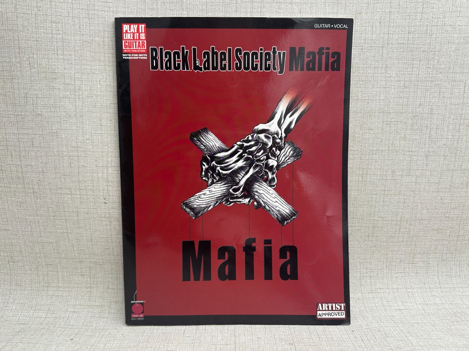 BLACK LABEL SOCIETY ギタースコア「Mafia」 Black Label Society - Mafia Guitar/Vocal Music Book Note for
