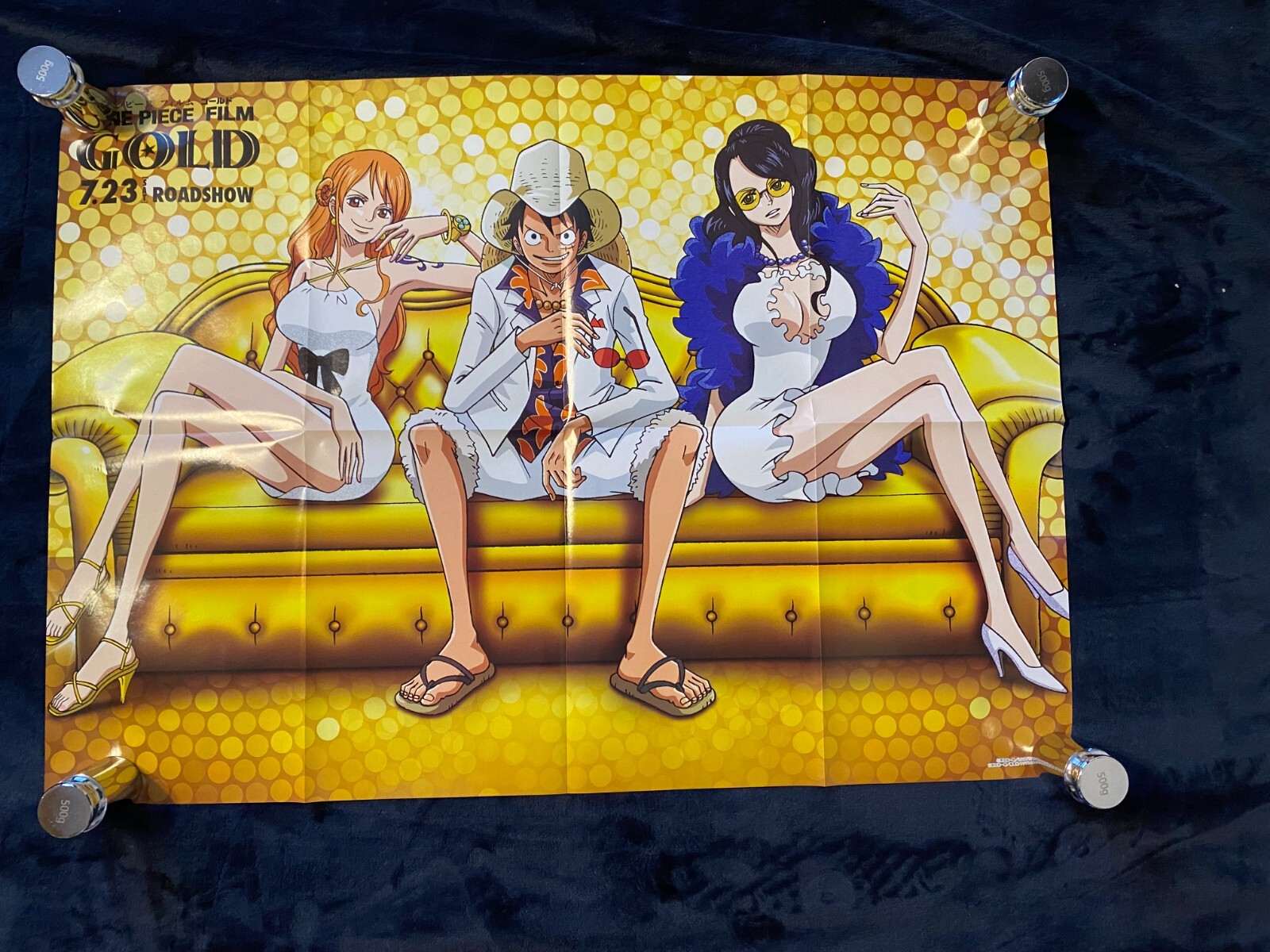 ONE PIECE FILM GOLD シール ONE PIECE FILM GOLD シール