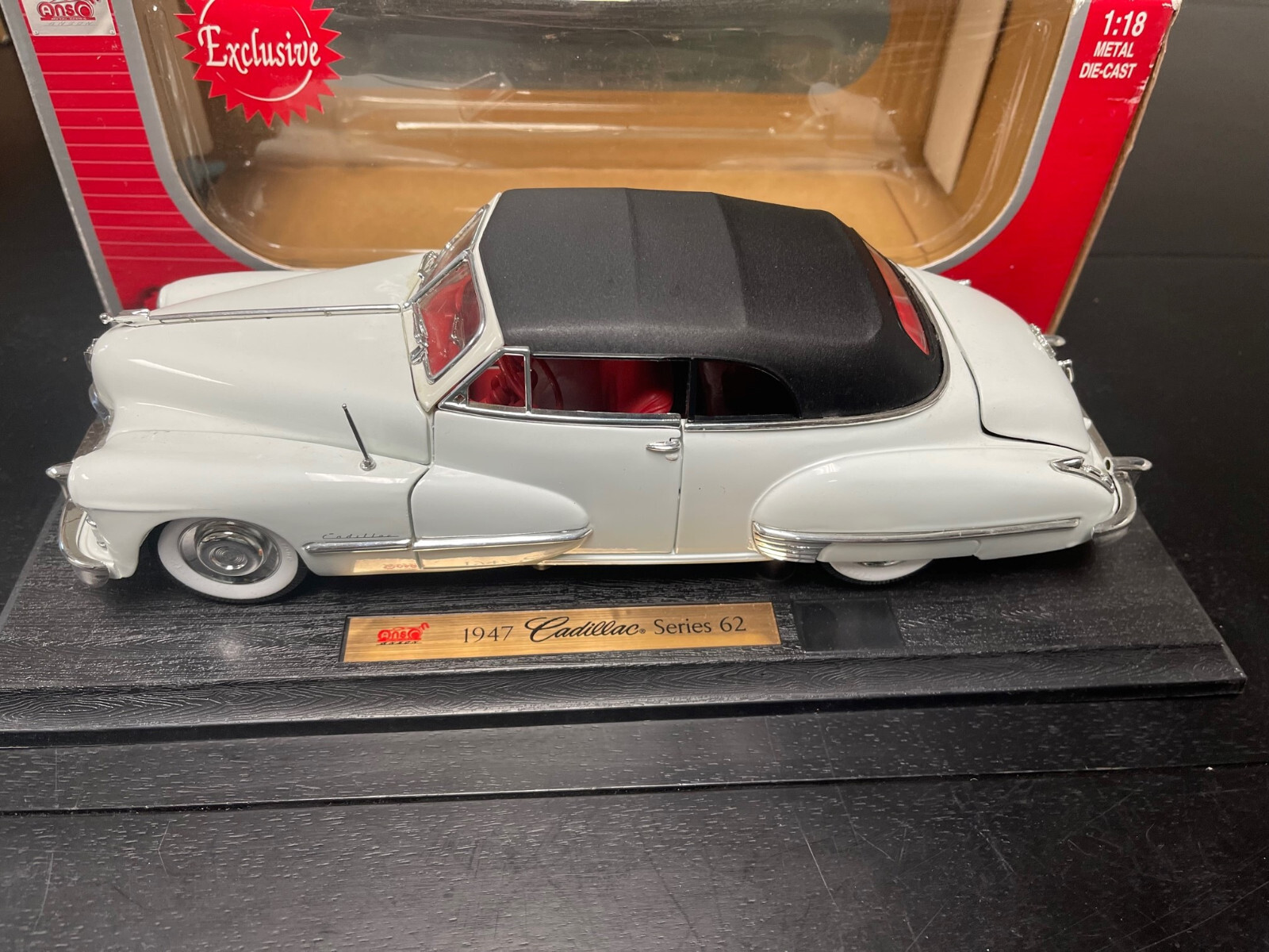 1:18 Anson Metal Series 1947 Cadillac Series 62 Die Cast | eBay