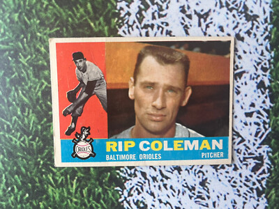 1960 Topps Rip Coleman #179 EX+ Low Cost Shipping 