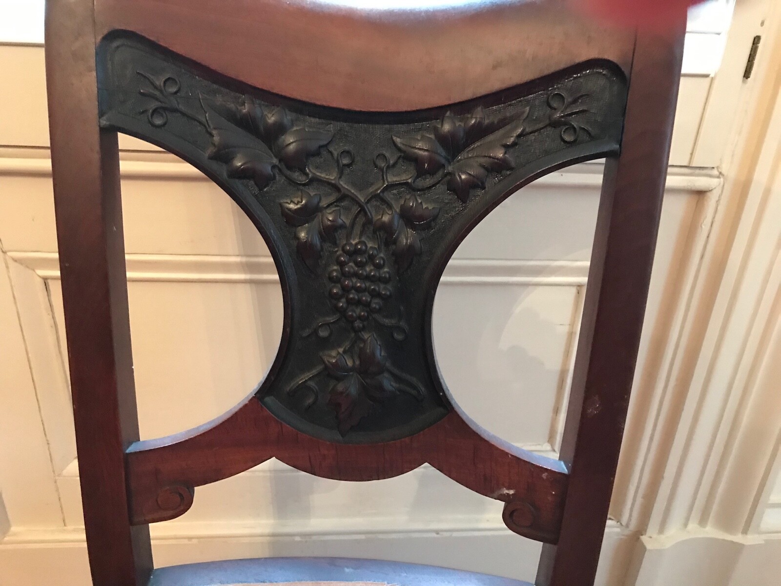 Antique Banquet Size Mahogany Dining Table and 18 Dining Chairs