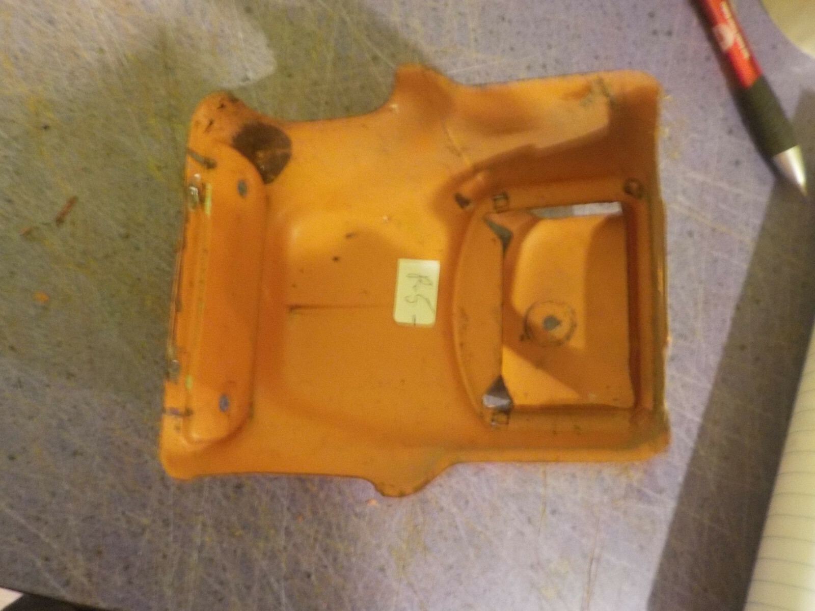 vintage tonka ford truck cab orange 1954-55 for parts