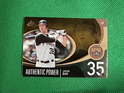 2007 SP Authentic Authentic Power #AP23 Jason Bay Pittsburgh