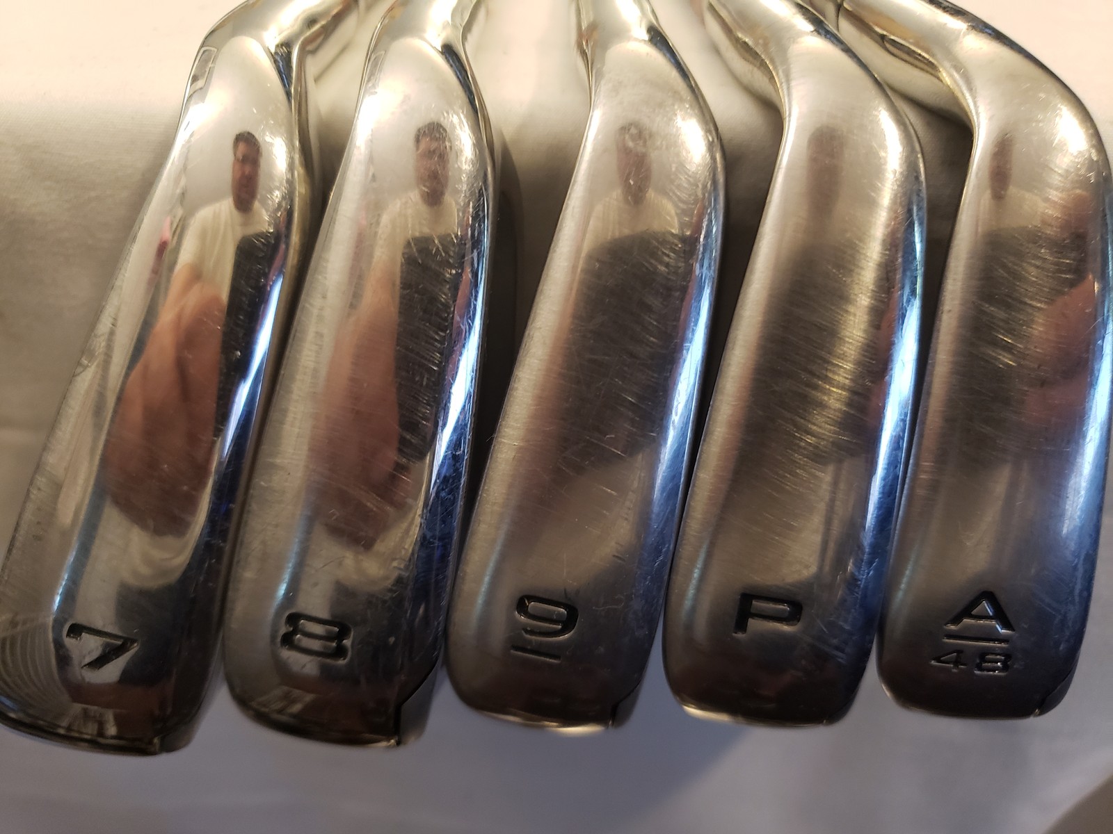 Used Callaway Ai Smoke Max Fast Iron Set (7-PW, AW) 5 Irons - Tensei Senior - RH