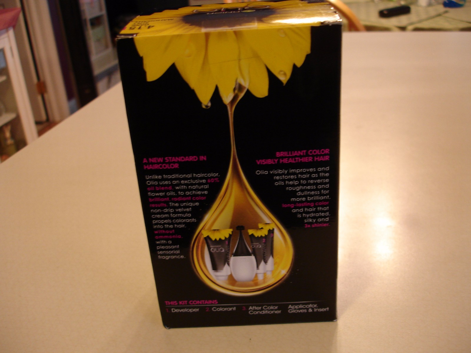 Garnier Olia Brilliant Color - 4.15 Dark Soft Mahogany - New