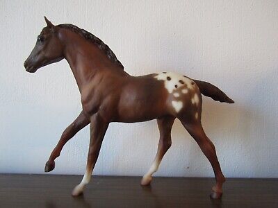 Vintage Breyer Action Stock Horse Foal - Chestnut Appaloosa Quarter Horse