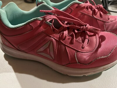Reebok Girls Almotio 4.0 DV8707 Pink Running Shoes Sneakers Size 6