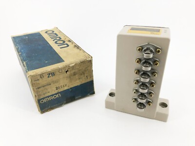 New Omron 6ZBQ2-2 Multi-Plunger Limit Switch 15A 125/250/480VAC