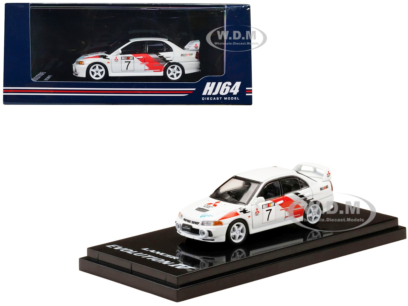 MITSUBISHI LANCER GSR EVO IV RHD #7 