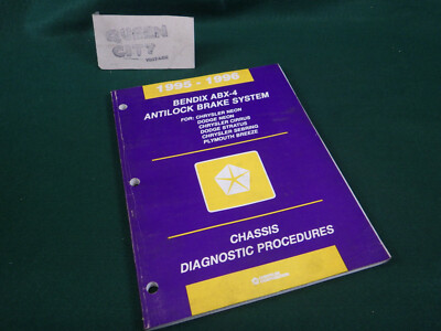 1996 Dodge Chrysler ABS service manual ABX-4 Neon Cirrus Sebring Stratus