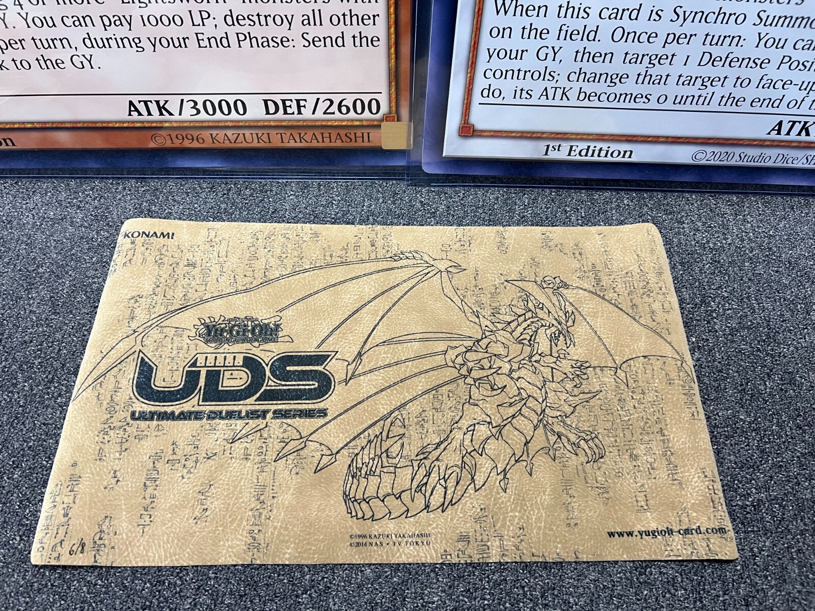 翌日発送 遊戯王 UDS ミラーフォースドラゴン プレイマット 遊戯王 ミラーフォースドラゴン プレイマット UDS