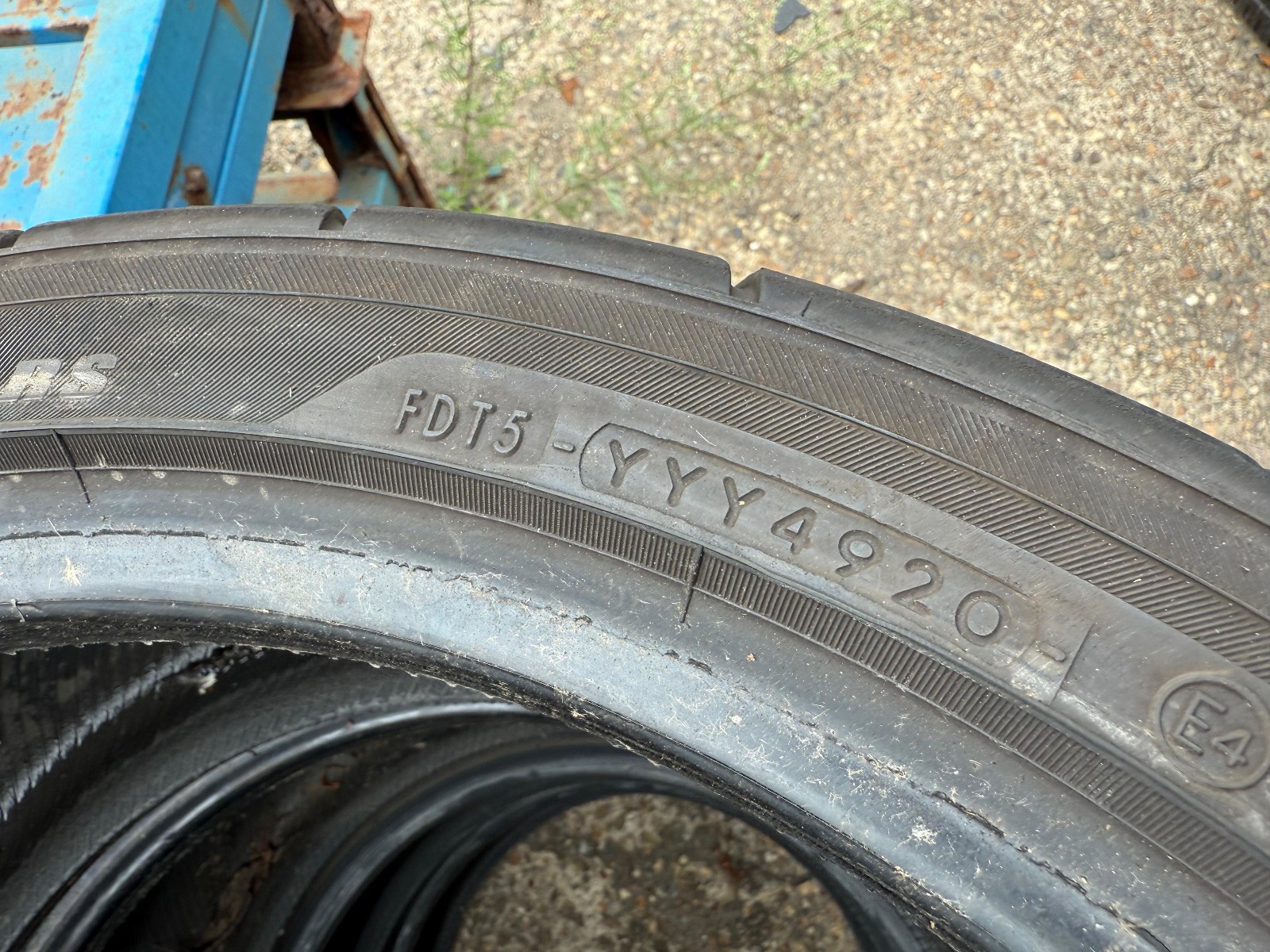 255 35 18 Yokohama, Advan Neova, 90W, x2 A Pair 5.2mm (F1_tyres) YD141