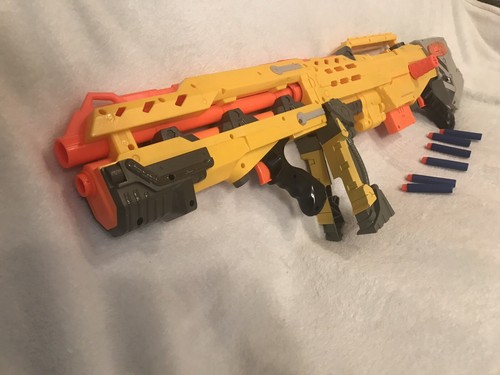 Nerf Longshot (yellow) With Darts