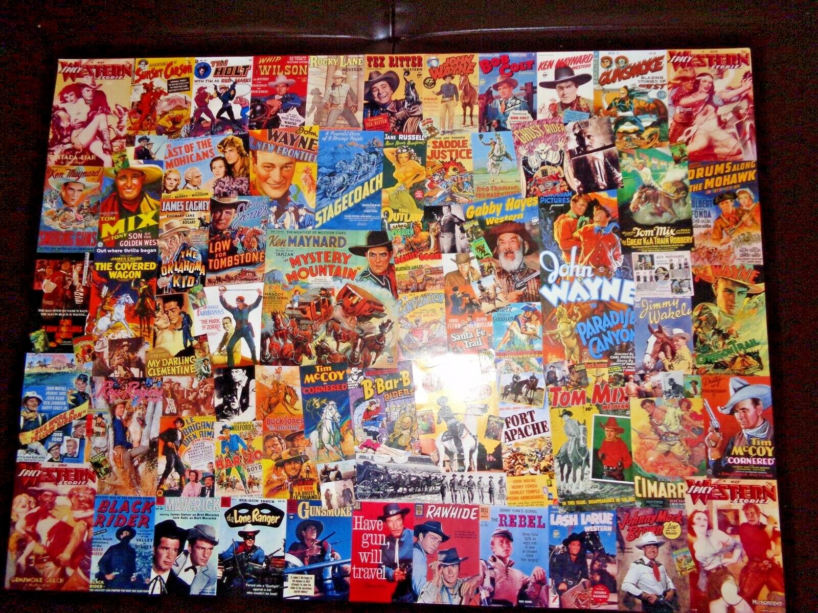 THE AMERICAN WESTERN IN MOVIES-TV-COMICS ORIGINAL ART 18