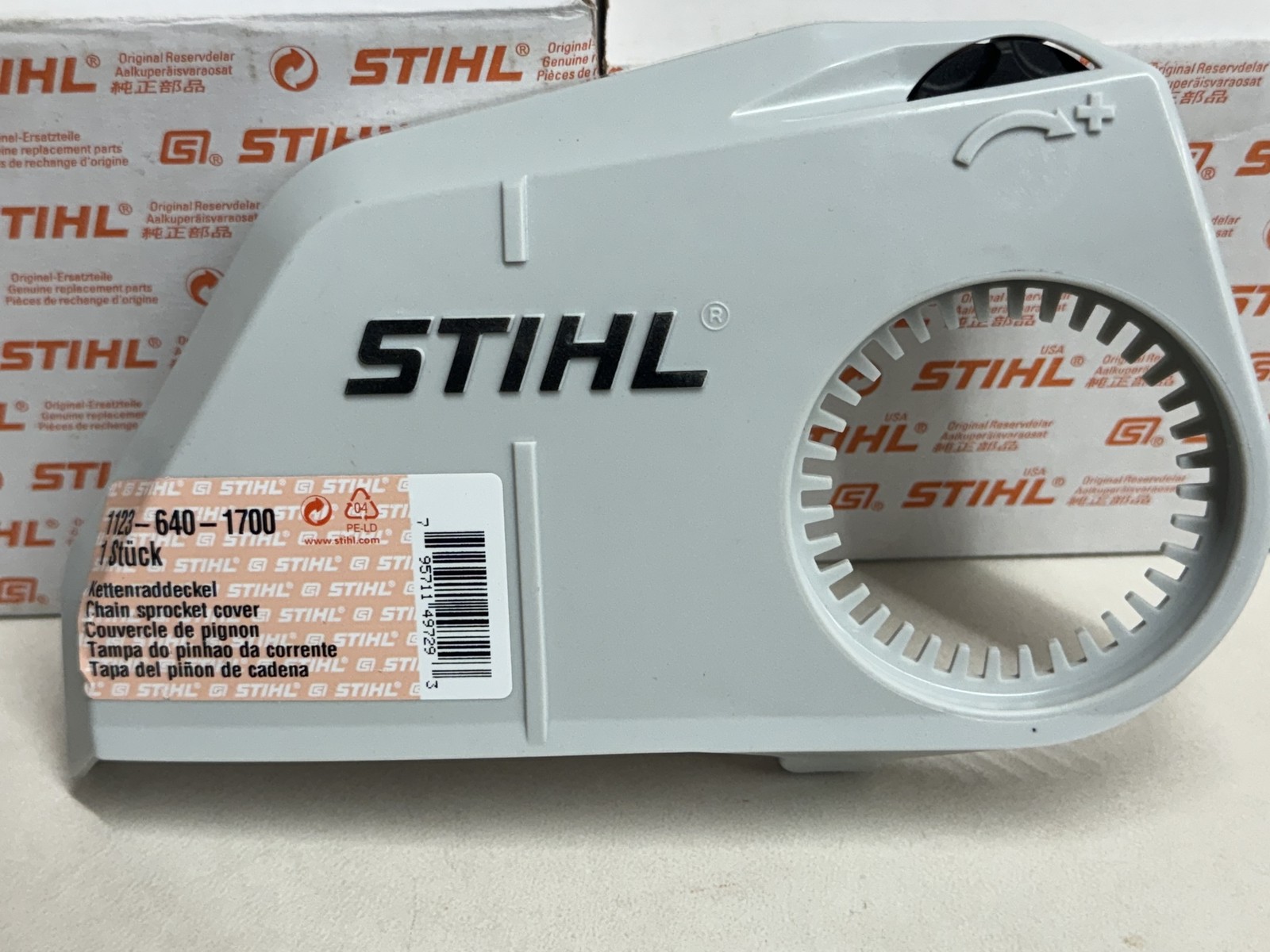 STIHL OEM CHAIN SPROCKET COVER 1123 640 1700 MS170 MS180C MS250C