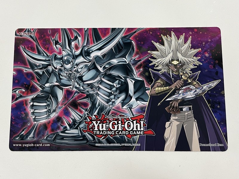 Yugioh Official Konami Yami Marik + Egyptian God Slime Win-A-Mat