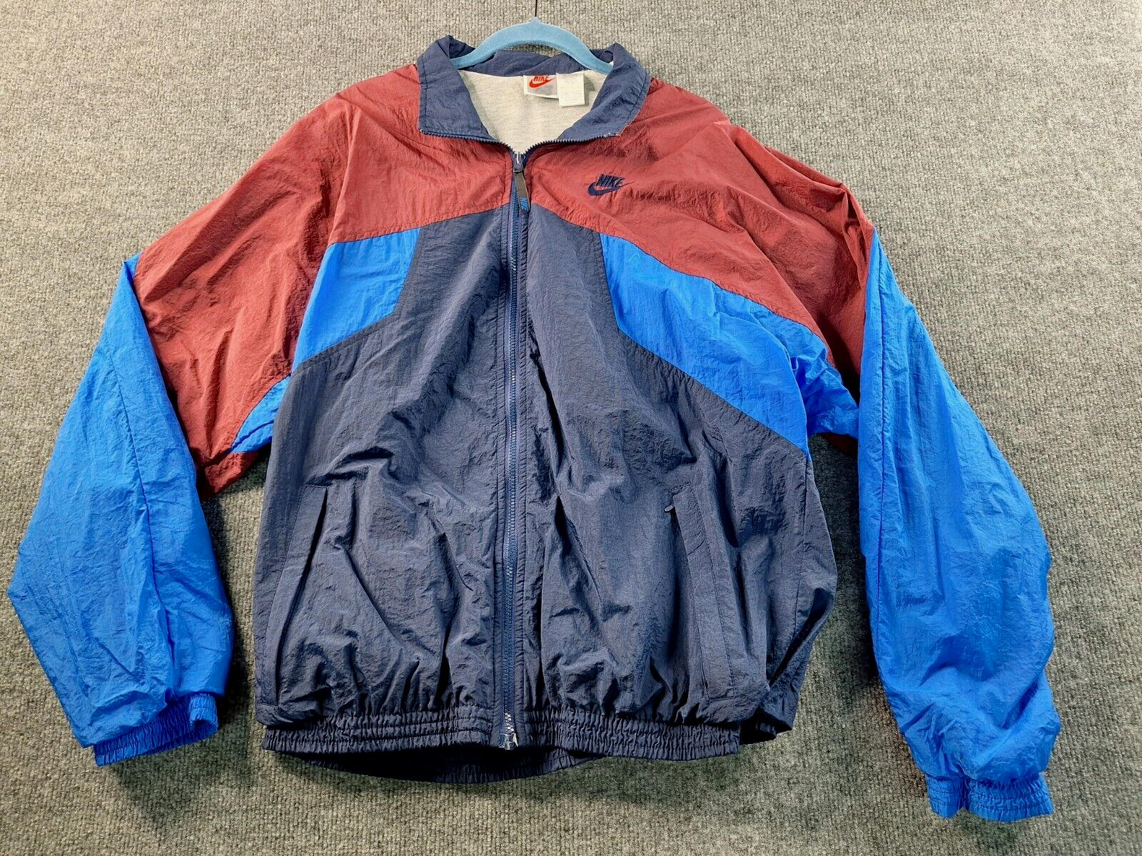 Vintage Nike Full Zip Men's Size L Windbreaker Jacket