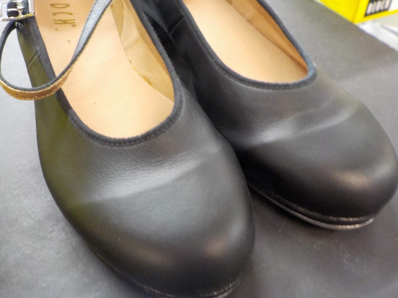 New Bloch S0323L Black X Tap On Tap Shoes Size 11.5 (A)