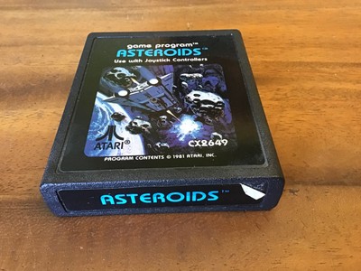 Asteroids Vintage Atari Game (GAMES ONLY) Untested - Canadian Seller