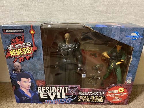 BIOHAZARD①③[TYRANT＆DRAINDEIMOS]モビー・ディック社 Resident Evil 3 Biohazard Drain Deimos Action Figure Moby