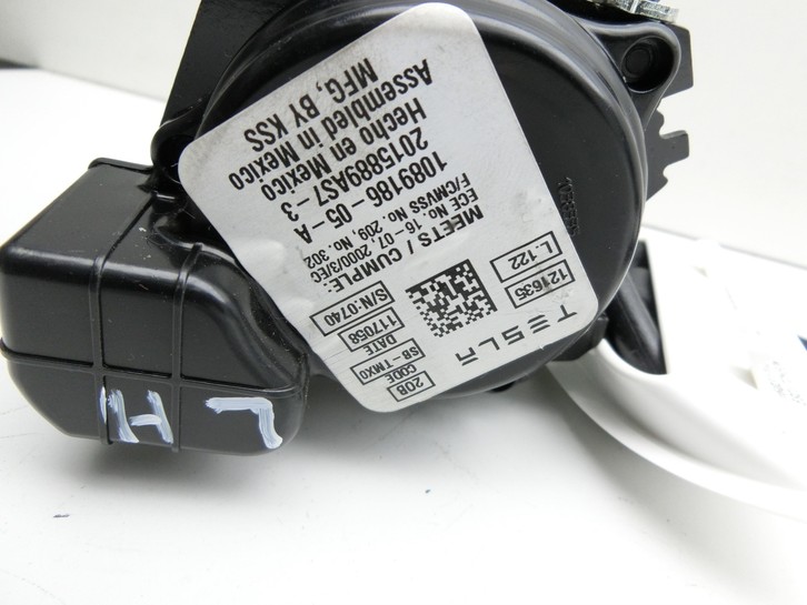 Tesla Model X 90D 15-21 Gurt Sicherheitsgurt Links Hinten Tesla Model X 90D 15-21 19.05.2017 1081953-01-C... Vorschau 3