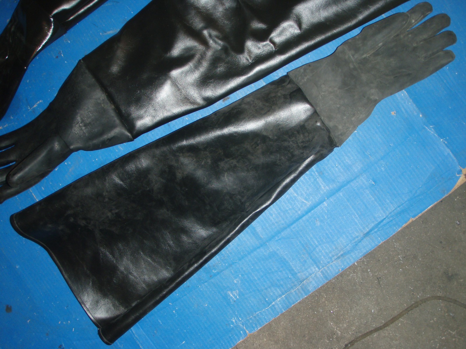 SAND ABRASIVE EQUIPMENT BLAST CABINET GLOVES 12