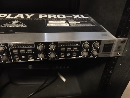 Behringer PowerPlay Pro-XL HA4600 4-Channel Headphone+Mixing Amplifier