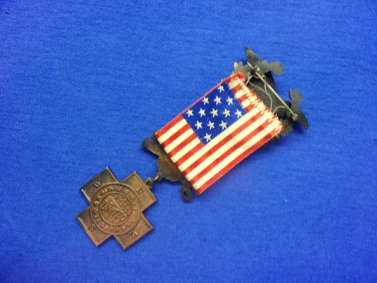 ORIGINAL SPAN AM WAR VETERAN'S MEDAL