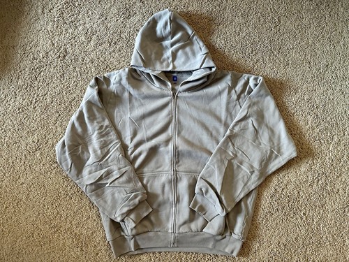 Size XL - Yeezy Gap Zip Up Hoodie Gray Taupe Double Layer