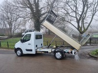 2017 Vauxhall Movano 2.3 CDTI BiTurbo H1 tipper 130ps CHASSIS CAB Diesel Manual