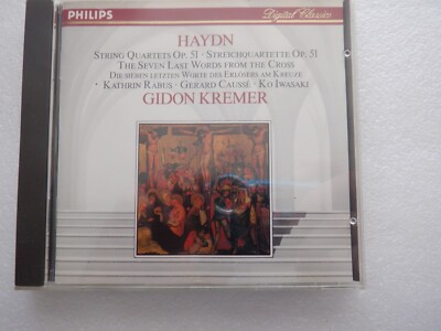 Haydn: String Quartets Op.51, The Seven Last Words from the Cross; VERY GOOD CD