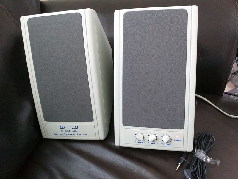 multimedia amplified speaker system