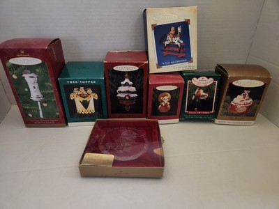 Set Of 8 Hallmark Magic Christmas Ornaments