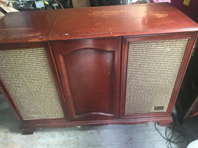 Vintage Zenith Stereo Console Mid Century Modern Model Mp500 Ef