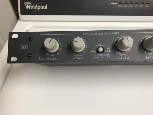 Symetrix 501 Classic Peak-RMS Rack Mount Compressor Limiter TV Studio