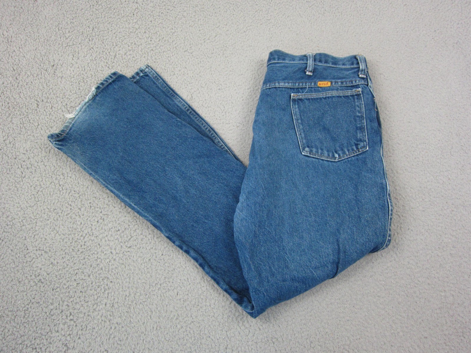 パンツ 60-70s RUSTLER byWrangler painter pants Rustler Denim Painter Pants for Men, W34 equivalent