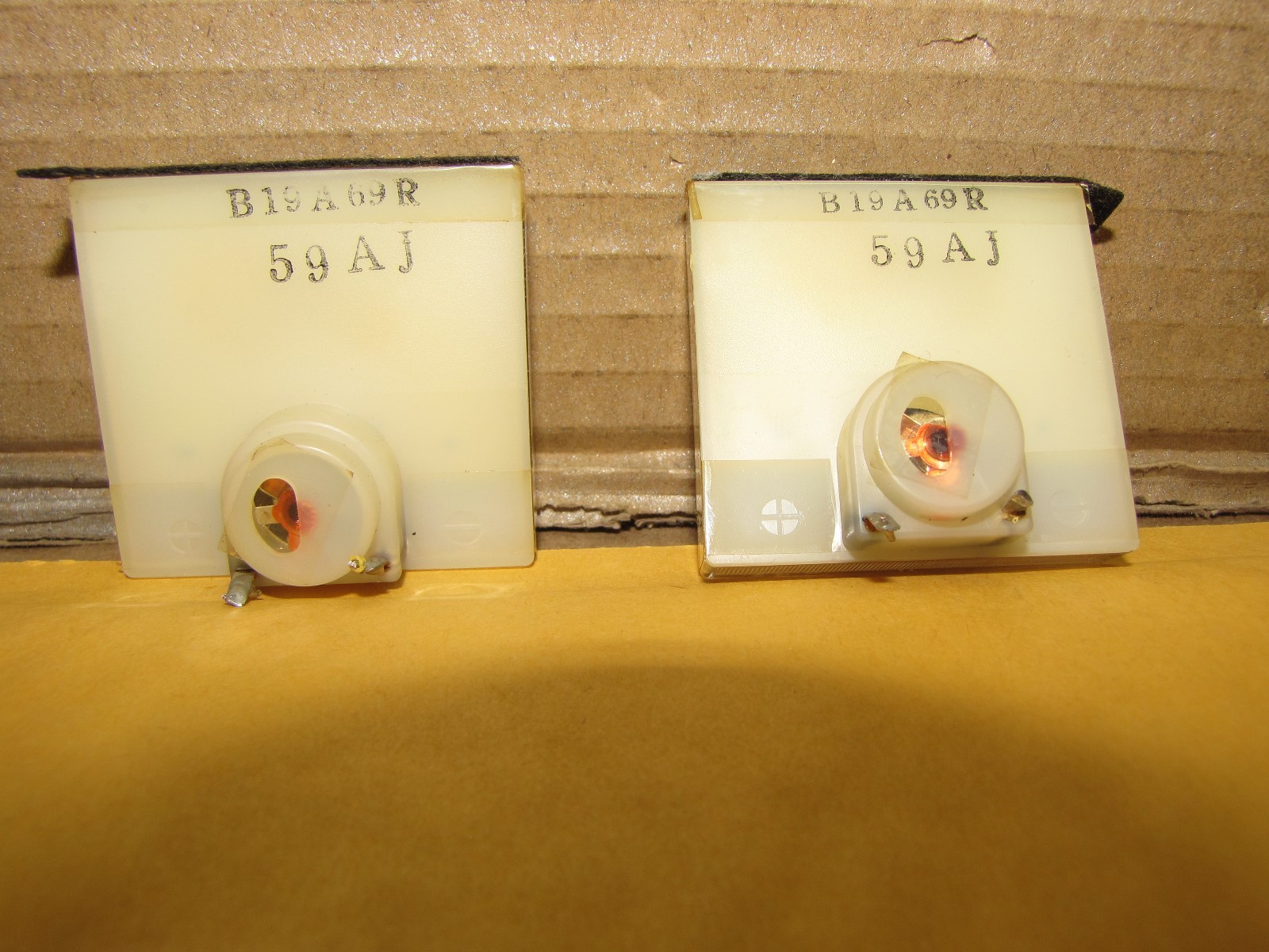 Original parts Akai 4000DS MkII 4000DS Reel to Reel 2X VU Meter Assembly M-19B