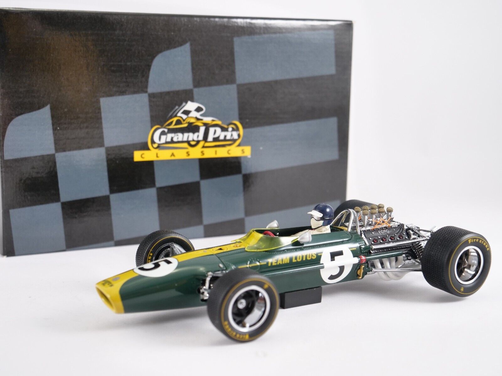 Exoto 1/18 Lotus Ford Type 49 Grand Prix Classics # 4 Jim Exoto 1/18 Lotus Ford Type 49 Grand Prix Classics # 4 Jim