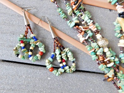 Lovely Southwestern Multi-stone 5 Strand 26