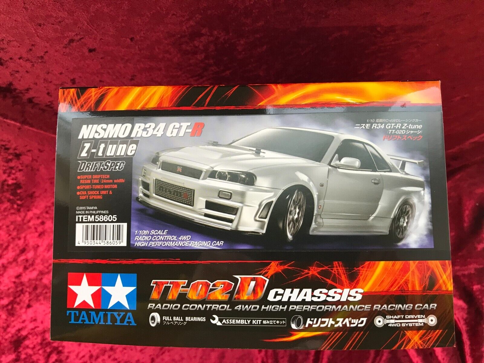 Tamiya 1/10 Electric RC Car Series No.605 Nismo R34 GT-R Z Tamiya 1/10 Electric RC Car Series No.605 Nismo R34 GT-R Z
