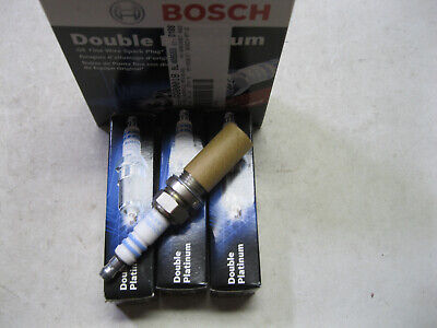 3 Double Platinum Spark Plugs Bosch 8105 (3 pack)