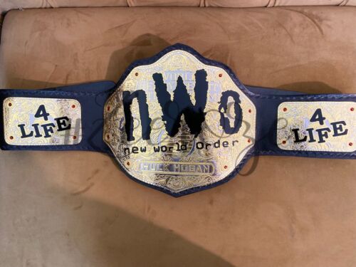NW Big Gold 4 life Heavyweight Wrestling Championship Belt NW Big Gold 4 life Heavyweight Wrestling Championship Belt
