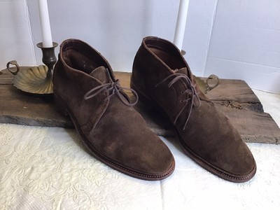 alden suede chukka